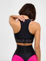 Sports Bra Top For Top Neon Pink