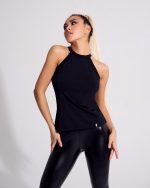 Tank Top Halter Top Black