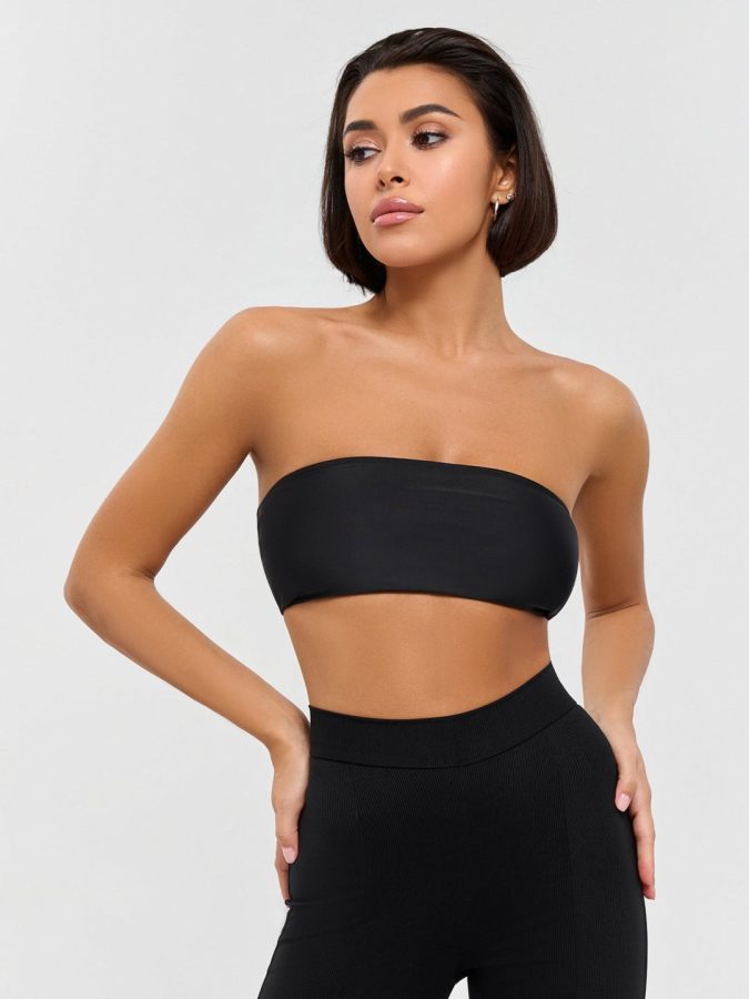 Top Bandeau Black
