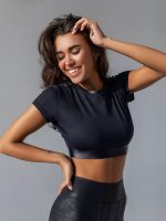 Workout Top Mini Rash Black