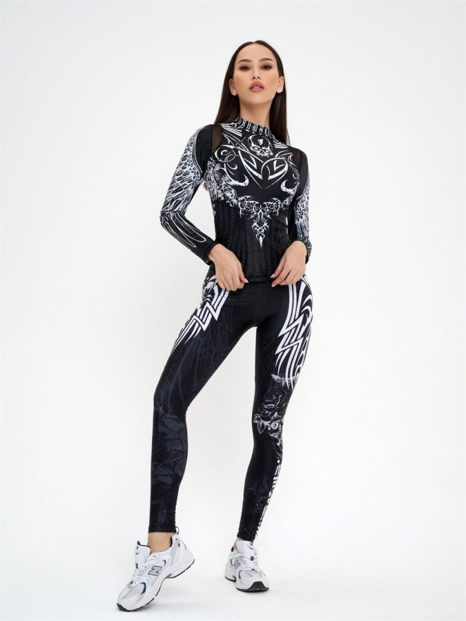 Workout Top OverFlow Gothic