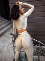 Workout Top Rashguard Juicy Nude