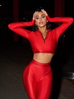 Leggings Extra Sex Push-Up Juicy Red