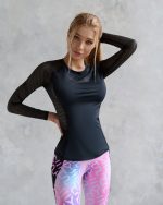 Workout Top Round Hype Black