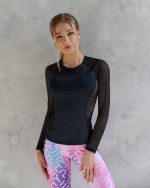 Workout Top Round Hype Black