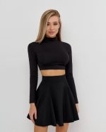 Workout Top Sexy Back Black